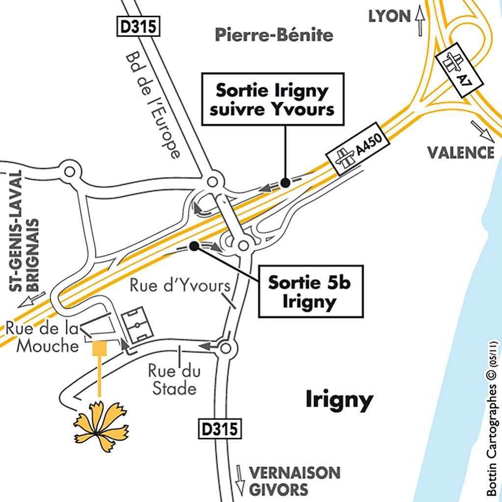 Premiere Classe Lyon Sud - Irigny - Pierre Benite Exterior photo